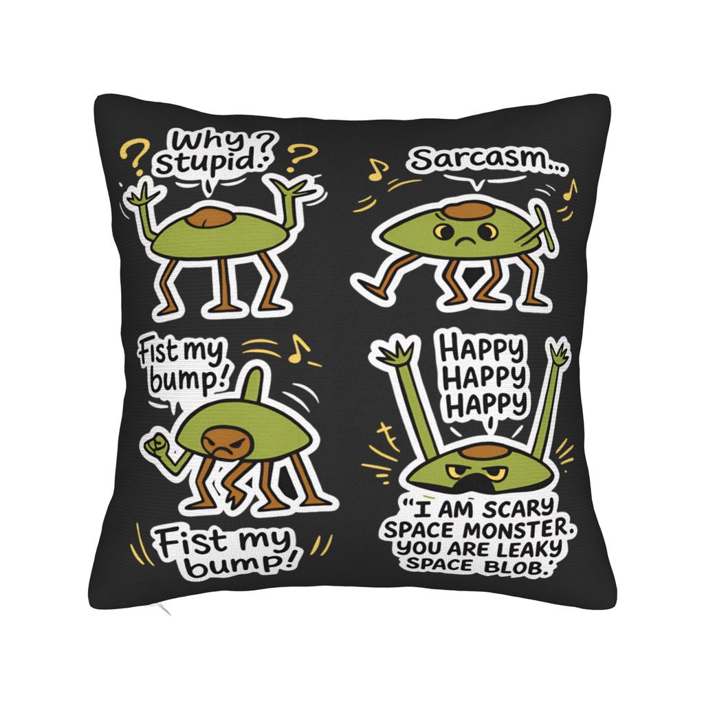 P-Project Hail Mary Pillow Cover Retro Trendy Pillow Case For Sofa Couch Bed Living Room Custom Pillowcases Birthday Gift