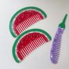 Tulip Acetate Comb Cartoon Hairdressing Combs Hair Care Makeup Comb  Household