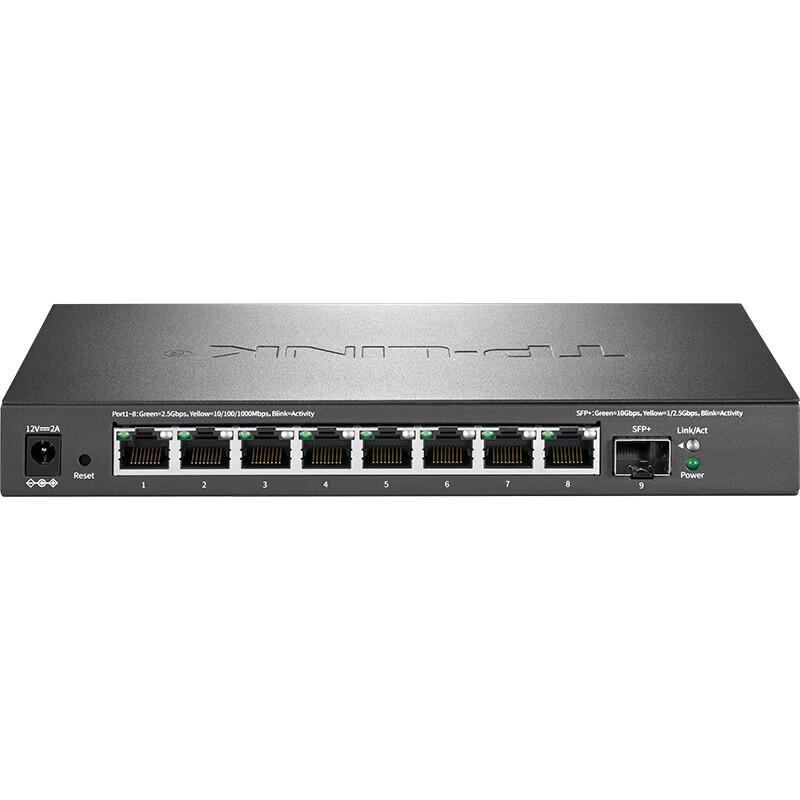 TP-LINK 9-Port 2.5G Cloud Managed Switch