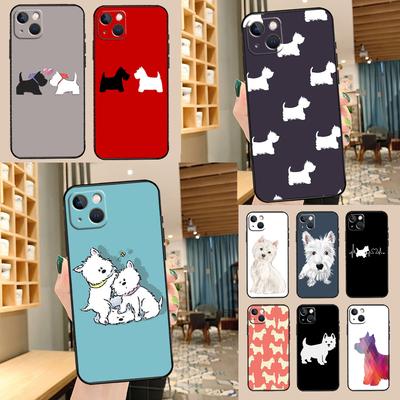 Чехол для телефона West Highland Terrier Westie для iPhone 17 Pro Max 16 15 11 13 12 14 Pro Max mini 15 16 Plus 16e 17 Air Cover