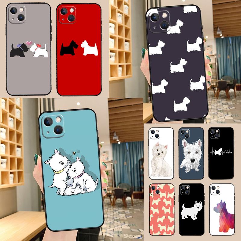 West Highland Terrier Westie For Huawei Nova 9 10 SE 11 Pro Y60 Y70 Y90 Y61 Y91 Y72 Y73 12i 11i 8i P20 P30 P40 Lite Case