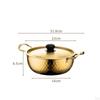 Stainless Steel Ramen Pot for Outdoor Cooking