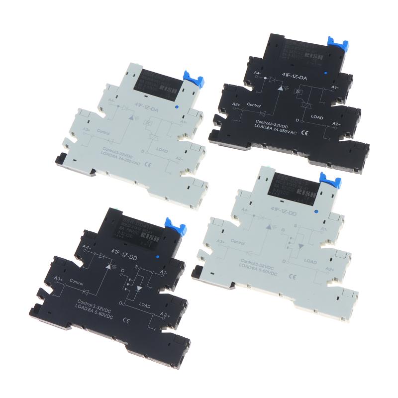 Ultra Thin Solid State Relay Module Da41F Dc Control Ac Din Rail Mount For Industrial Automation Circuit Control