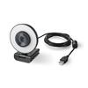 ELECOM 2 60 Full with LED Ring Light and Privacy Black UCAM-CX20ABBK Webcam, Autofocus, Megapixels, FPS, HD, Shutter,