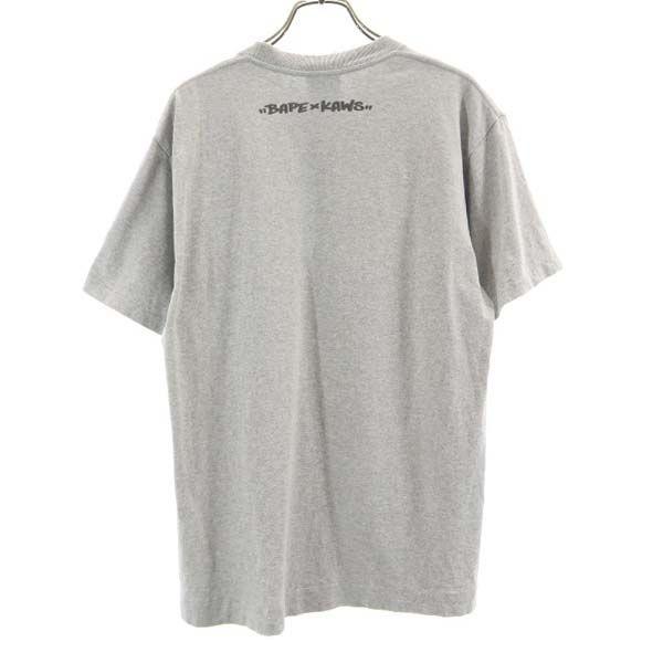 A Bathing Ape Коллаборация KAWS сделано в Японии Футболка с коротким рукавом KAWS Мужская Б/У
