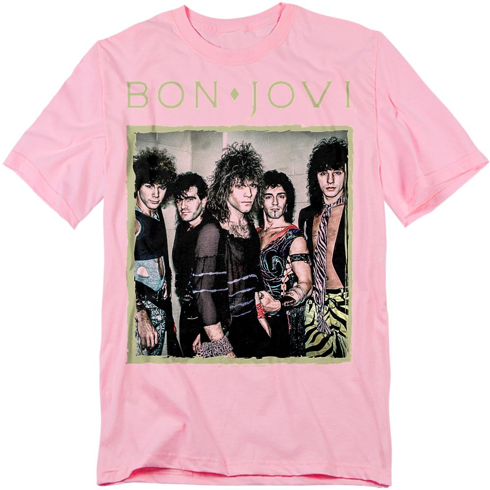 Bon Jovi Unisex Adult Framed T-Shirt