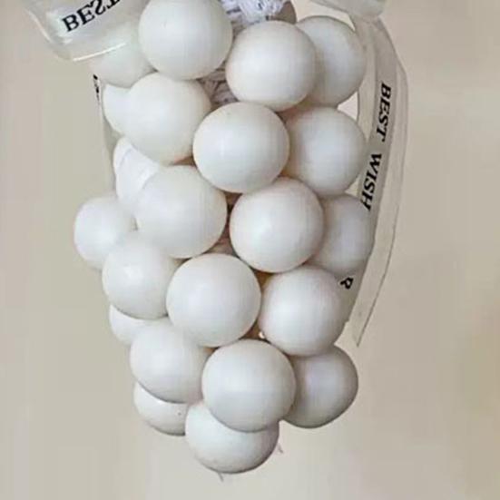 Handmade Grape Cluster Soap on A Rope Natural Ingredients Aromatic Soaps for Washing Hands Decorative Grapes Soaps