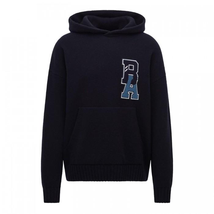 Boss X Russel Mens Kroody Knitted Hoodie