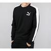 Puma Iconic T7 Crew Fleece Sweatshirt Men Sweatshirt Black 595913-01