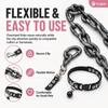 Funny Fake Chain Leash Lightweight Pet Lead Novelty Photo Prop Leash  Pet Supplies
