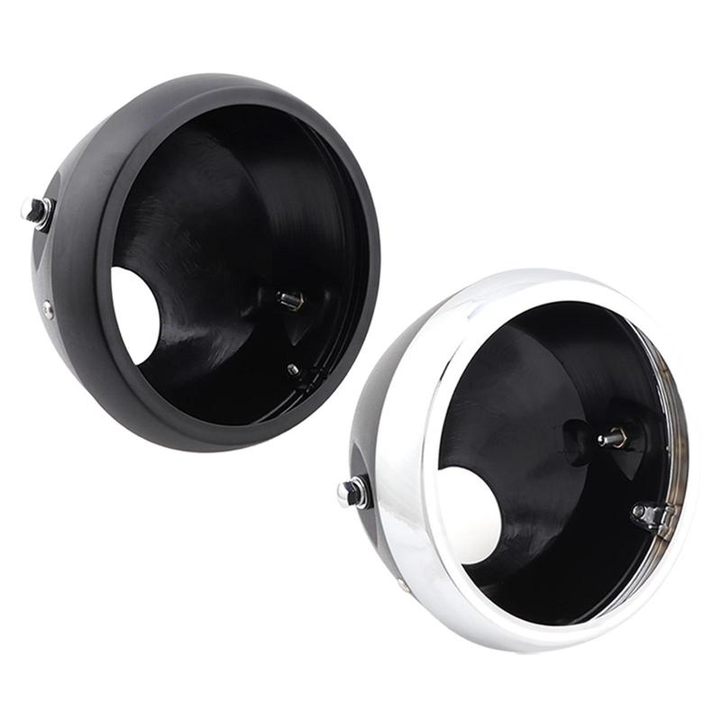 Motorcycle Headlight Housing Round Practical Turn Light Protection Cover Modification for Motorbike Accessories
