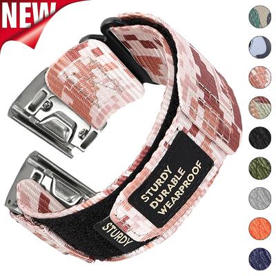 Быстрый нейлоновый ремешок для часов Garmin Instinct 2X Tactics Strap Fenix 6X Pro 5X Plus 7X 26 мм 22 мм сменный спортивный браслет