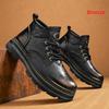 Мужские ботинки Прочные зимние ботинки Удобные нескользящие ковбойские ботинки для пожилых людей Мужские повседневные уличные кроссовки
