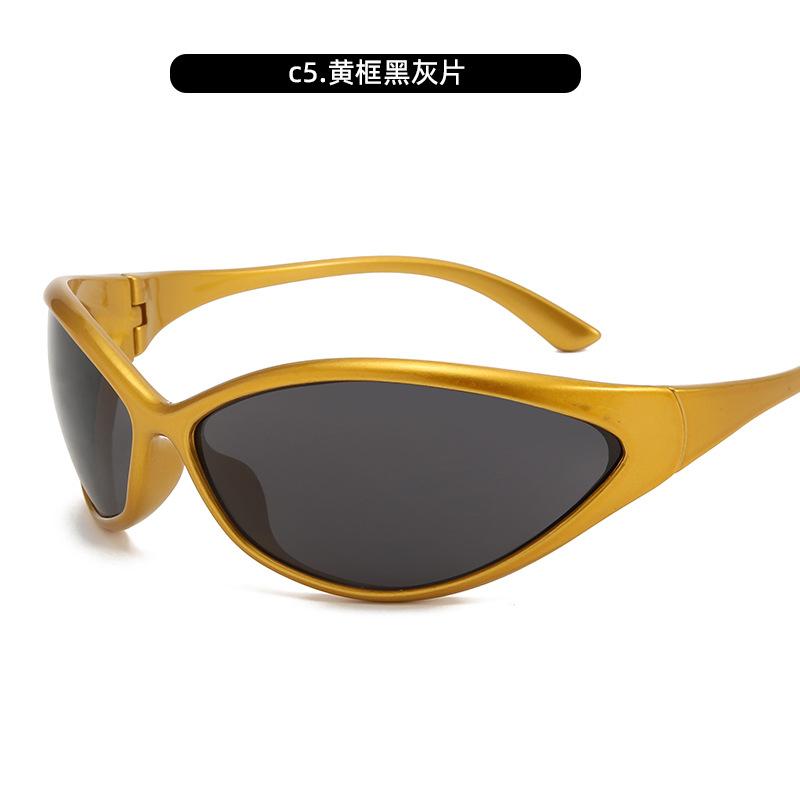 Солнцезащитные очки Gm Cat Eye просты и соответствуют тренду уличной фотографии Cold Wind женские солнцезащитные очки с защитой от ультрафиолета для мужчин