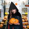 Halloween Hat Retro Steampunk Cosplay Hat Lace-up Shawl Cap Wizard Sorceress Role Play Haunted House Carnival Party Costume