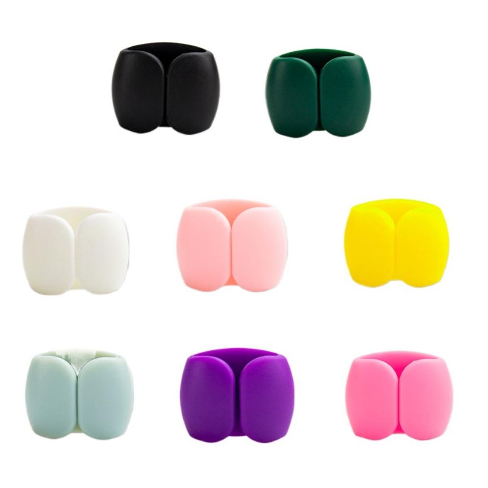 5pcs Arrangement Buckle Cable Organizer Simplicity Cord Clip Wire Winder Phone Cables