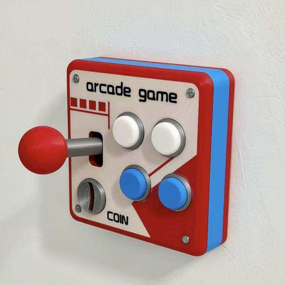 Retro Arcade Games Light Switch Guard Covers Creative Console-shaped Switch Cover  Home Decoration