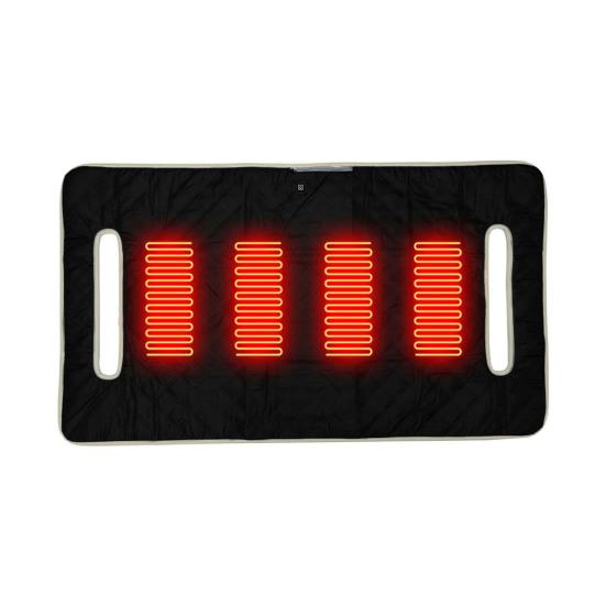 Подогреваемый чехол для сиденья гольф-кара, регулируемый, водонепроницаемый, нескользящий, универсальный, зимний, USB, электрический подогреватель для сиденья гольф-кара, коврик, полотенце, одеяло