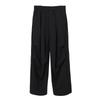 ARRAYED Comfy Oversized Tuck Detail Sweatpants [Navy]