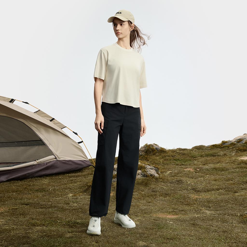 Новая женская футболка FILA EXPLORER Streptopelia Белая A11W537108FWT