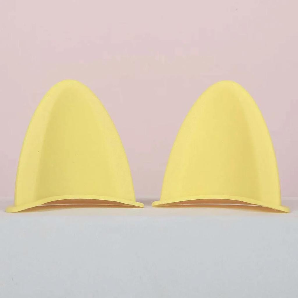 DIY Cute Cat Ears Decoration Helmet Motorcycle Electric Car Helmet Styling Double-sided Stickers Decor Helmet Accessories Tools