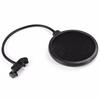 Large Double-Layer Pop Filter Windscreen for Broadcaster Condenser Microphones