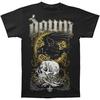 Мужская футболка Down Swamp Skull X-Large Черная
