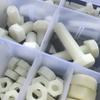 External Hex Bolt M4 M5 M6 M8 M10 White Nylon Hexagonal  Head Screw Nut Washer Threaded Hex Head Screw Plastic Insulated Screw