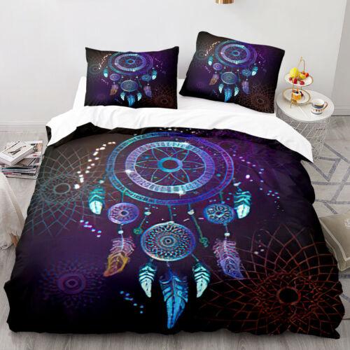 Quilt Cover Dream Catcher Duvet Covers Pillowcase Bedding Set Single Double King