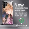 genshin impact Varka  Phone Case For Samsung S26 S25 S24 S23 S22 S21 Plus Ultra Note20 Glass Magnetic Case