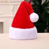 Christmas Cap Thick Ultra Soft Plush Cute Santa Claus Holiday Fancy Dress Hat