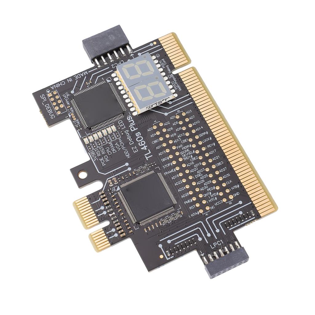 Диагностическая карта материнской платы LPC Debug Card Анализатор-тестер для диагностики материнских плат для сборки и обслуживания компьютеров