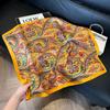 Spring and summer square scarf Korean version of women's scarf decorative binding wrist exquisite foreign style neck protection windproof headscarf