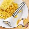Машинка для зачистки кукурузы из нержавеющей стали, овощечистка, резак для початков, молотилка, машина для зачистки кукурузы, инструменты для фруктов и овощей, кухонные принадлежности, кухонные аксессуары