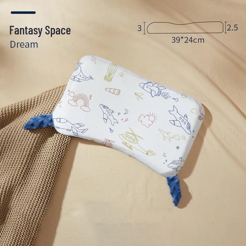 Silicone Comfort Baby Pillow for 6+ Months, Shaping and Sleep Support for Toddlers Up To 6 Years