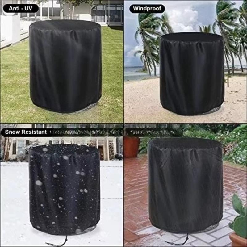 Oxford Fabric Outdoor Beverage Cooler Cover Waterproof Dustproof Table Protector for Garden Patio