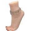 Bohemian Wave Fringe Punk Style Personalized Chain Anklet Lady High Heel Foot Chain  Lady High Heel