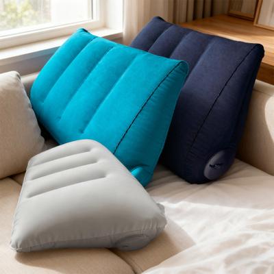 Надувная подушка Yousheng Легкая Портативная Треугольная подушка-клин с двойным режимом надувания Встроенный насос Поддержка осанки