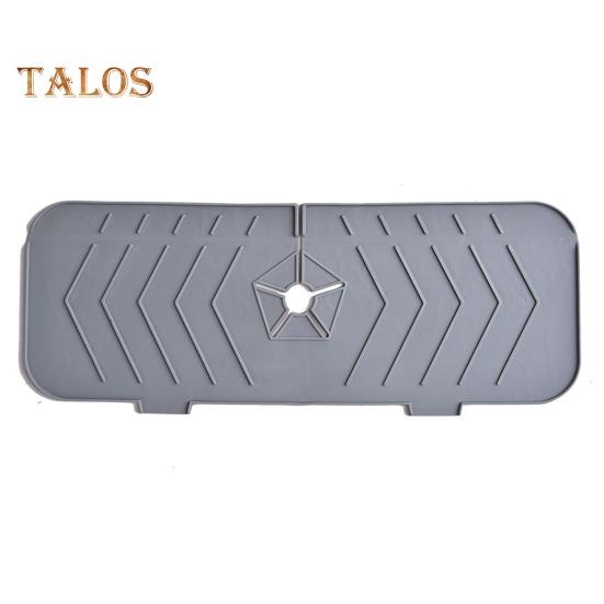 Накладка на смеситель Складной сливной TPR Прочный защитный коврик для столешницы для раковины для отеля