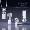 High-Speed Handheld Fan with Semiconductor Cooling, Long Battery Life & Built-in Retractable USB Power Bank