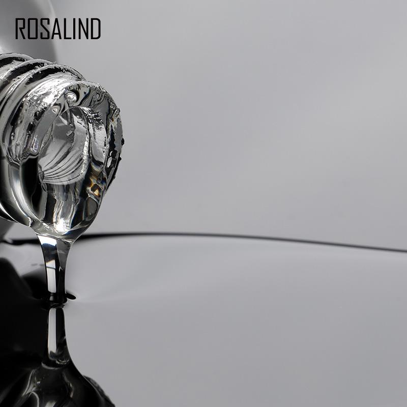 ROSALIND 2 в 1 базовый и верхний слой гель-лака яркий для дизайна ногтей светодиодная/УФ-лампа