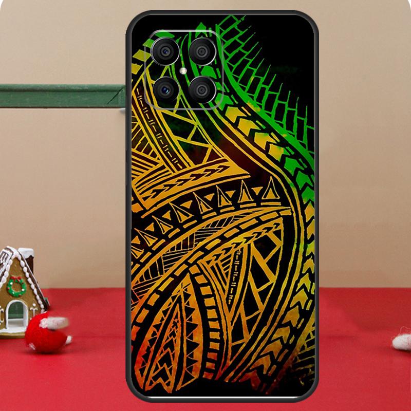 Чехол-ассорти «Полинезийский» для Honor Magic 6 7 8 Pro Honor 400 200 70 90 Lite X8c X8b X9a X9b X9c X9d Win RT