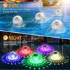 2Pcs Solar Floating Pool Lights With Rgb Color Changing Waterproof Led Light
