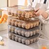 High Quality Refrigerator Egg Storage Box Kitchen Refrigerator Household Preservation Storage Box Dumpling Plastic Storage Box