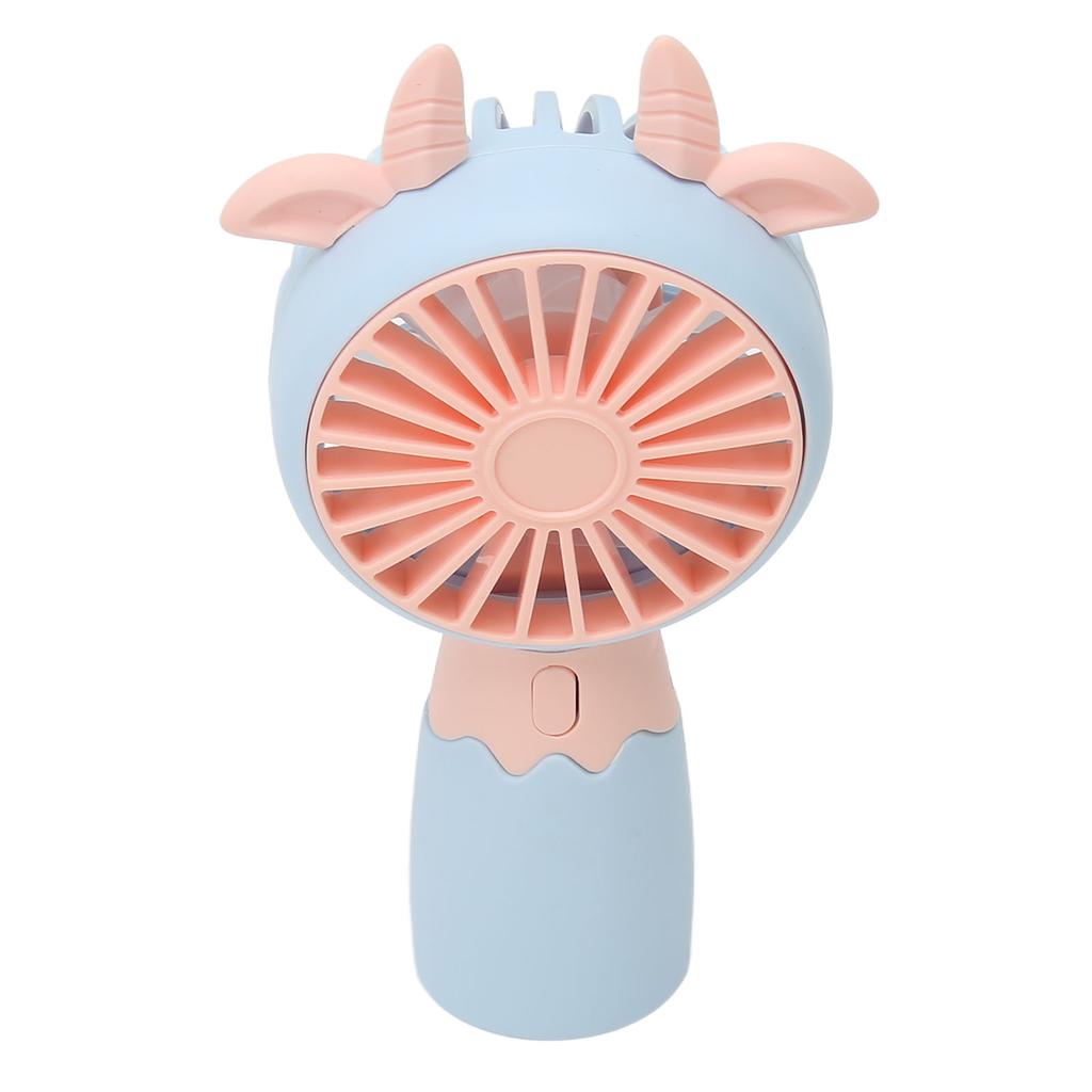 Mini Handheld Fan USB Portable Ergonomic Design Intensive Grid Design 300mAh Cute Handheld Small Fan