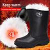 Водонепроницаемые нескользящие зимние ботинки из овчины для экстремально холодной погоды