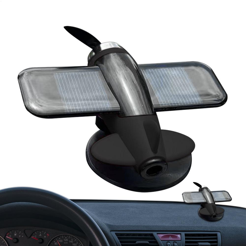 Solar Airplane Spinner Solar Energy Plane Car Dashboard Decor Sun Operated Car Interior Decoration Accessories For Dashboard