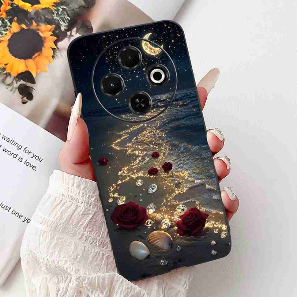 2024 Для Tecno Spark 30C KL5 Чехол для телефона Для Tecno Spark 20C 30C Чехол Ударопрочная крышка Spark20C Крутой узор с драконом