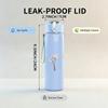 1PC Three thin tree line sketch minimal print 750ml colorful plastic sports water bottle leakproof pop up lid with straw for outdoor work home use