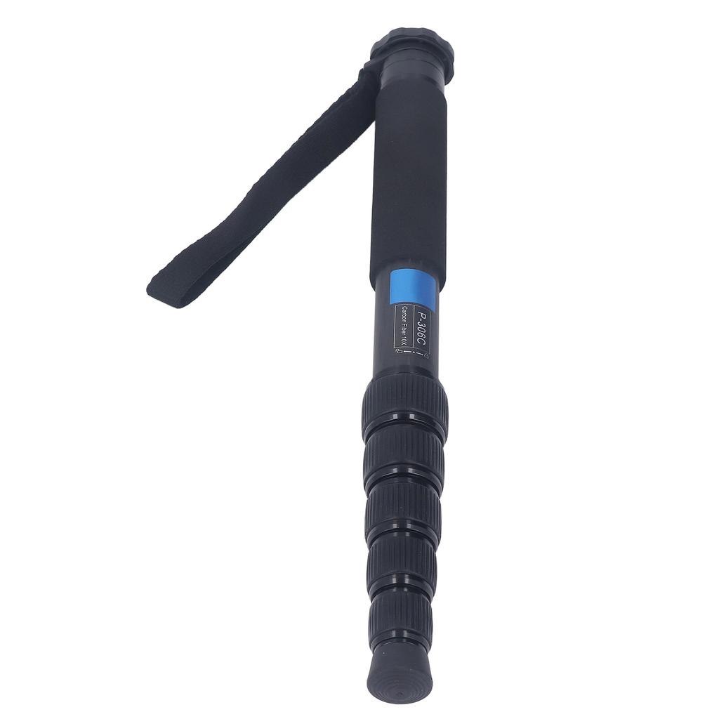 Carbon Fiber Monopod 6 Sections Telescopic SLR Camera Monopod for Outdoor Travel Photography Mountaineering